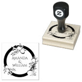 きめ細かく栄結婚えた ラバースタンプ (押印)