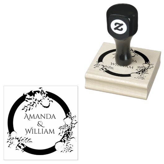 きめ細かく栄結婚えた ラバースタンプ (押印)