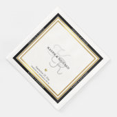 きめ細モノグラムの結婚披露宴/白 (コーナー)