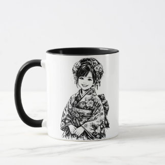 きもの マグカップ