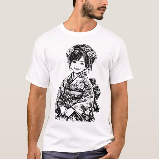 きもの Tシャツ (正面)