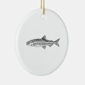 きゅうりうおの芸術 セラミックオーナメント (右)