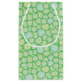 きゅうりのおもしろいなパターン スモールペーパーバッグ (裏面)