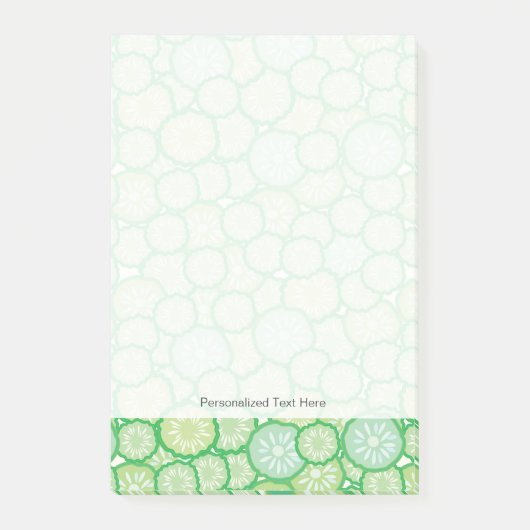 きゅうりのおもしろいなパターン ポストイット (正面)