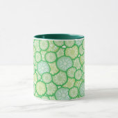 きゅうりのおもしろいなパターン マグカップ (中央)