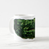 きゅうりのヴィンテージ コーヒーマグカップ (正面左)