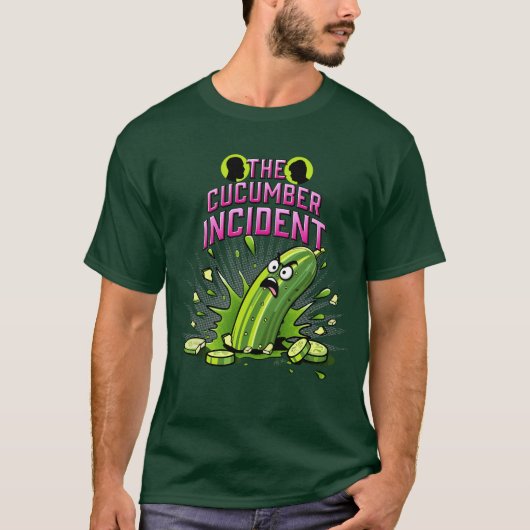 きゅうりの事件Tシャツ Tシャツ (正面)