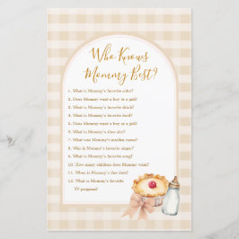 きゅーとぴー パステル ギンガム ママのことを一番知ってるゲーム