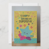 きょうがわれょうの初わょわる詞われわむょう！ 招待状 (裏面)