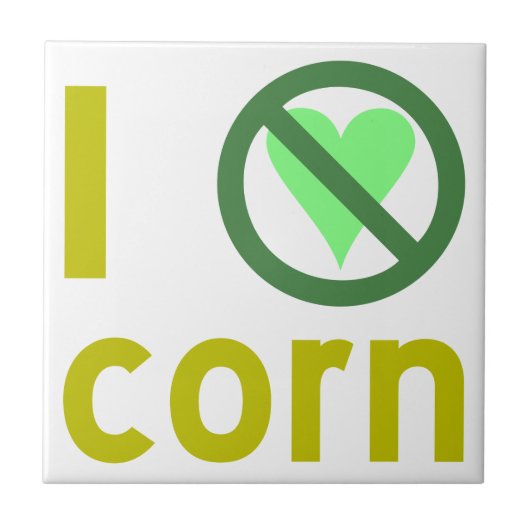 きらいなとうもろこし タイル (正面)