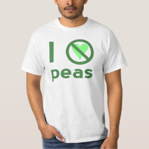 きらいは緑のテキスト Tシャツ