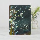 きらきらとしたイブニングリタイアメントセレブレーション 招待状 (スタンド正面)