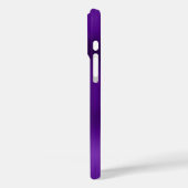 きらきらとしたインディゴパープルの華やかな署名 Case-Mate iPhoneケース (裏面 / 左)