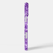 きらきらとしたインディゴパープルの華やかな署名 Case-Mate iPhoneケース (裏面 / 右)