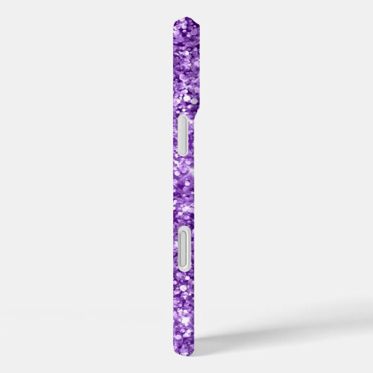 きらきらとしたインディゴパープルの華やかな署名 Case-Mate iPhoneケース (裏面 / 右)