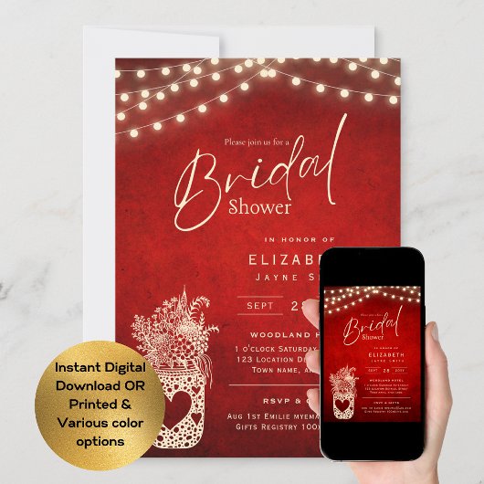 きらきらとした光 | 素朴な納屋 木の森のウェディング    招待状