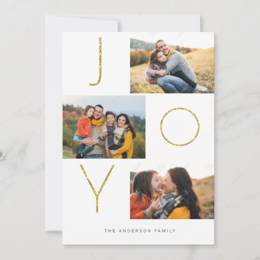 きらきらとした喜びのイメージ4 シーズンカード (正面)