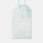 きらきらと輝くクリスマスツリーのギフトタグ ギフトタグ (裏面)