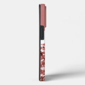 きらきらと輝くローズゴールドのカスタマイズ可能なCase-Mate iPhoneケース Case-Mate iPhoneケース (裏面 / 右)