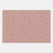 きらきらと輝くローズゴールド ラッピングペーパーシート (正面3)