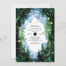 きらきらと輝く魔法の森の誕生日