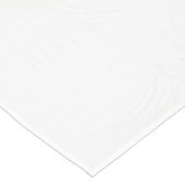 きらきらゴールドのパームツリーリーフ ブライダルシャワー ウェディング ショートテーブルランナー (コーナー)