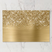 きらきらゴールドグリッター ブランケット ペーパーパッド (正面)