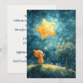 きらきらスプリンクル | 星空の夜 招待状 (正面/裏面)