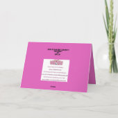 きらきらハートの愛らしいアルパカ シーズンカード (裏面)