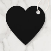 きらきらピンクのフラミンゴハート フェイバータグ (裏面)