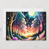 きらきらホタルの冒険　ベイビーシャワー 招待状 (裏面)