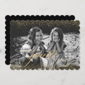 きらきらホリデーカード 招待状 (正面/裏面)