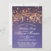 きらきらライトパーティーの招待状 招待状 (正面)