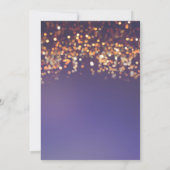 きらきらライトパーティーの招待状 招待状 (裏面)