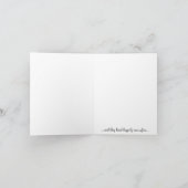 きらきらライト サンクスカード（ブラック） サンキューカード (内部)