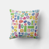 きらきら光るきらきら光る原石パーティー枕 クッション (裏面)