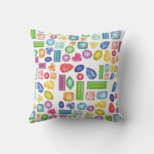 きらきら光るきらきら光る原石パーティー枕 クッション (裏面)