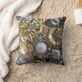 きらきら光るできらきら光るなジュエリーのコレクション クッション (ブランケット)