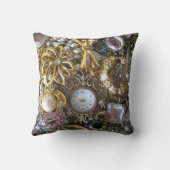 きらきら光るできらきら光るなジュエリーのコレクション クッション (裏面)