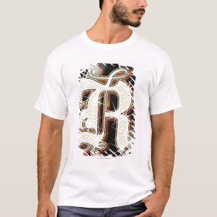 きらきら光るなアルファベットR Tシャツ