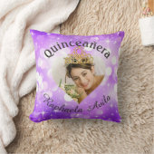 きらきら光るなキンセアニェラの写真のハートの切り出しの記念品 クッション (ブランケット)