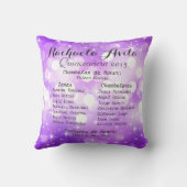 きらきら光るなキンセアニェラの写真のハートの切り出しの記念品 クッション (裏面)