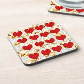 きらきら光るなハート コースター (左側)