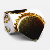 きらきら光るなビール恋人! 光沢がある金ゴールドビール帽子 ネクタイ (ロール)