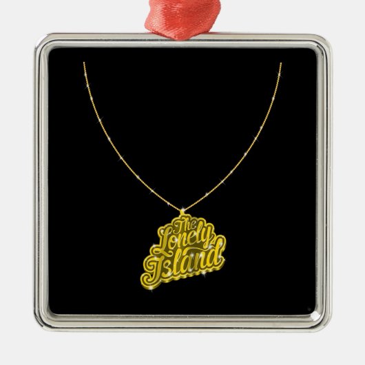 きらきら光るな小さい メタルオーナメント (正面)