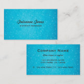 きらきら光るな水 名刺 (正面/裏面)