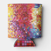 きらきら光るカラフルクール 缶クーラー (正面)