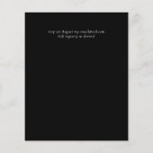 きらきら光るガーリーGlam Leopardプリントピンク金ゴールド結婚 (裏面)