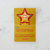 きらきら光るクリスマススター…-カスタマイズ シーズンカード (内部)