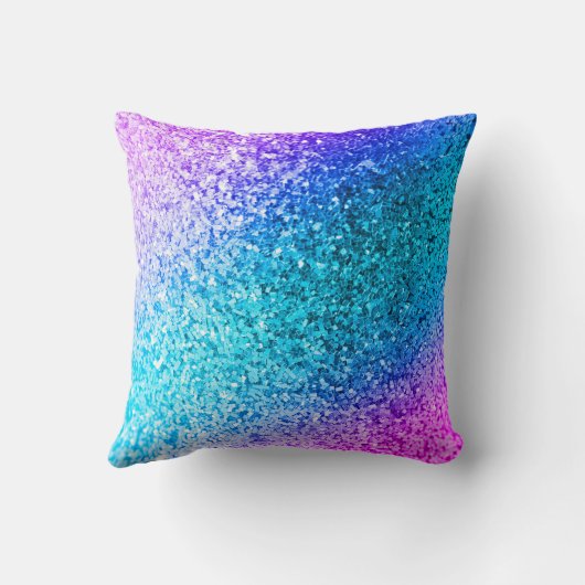 きらきら光るグリッターガーリーモノグラム投下ソファ枕 クッション (裏面)